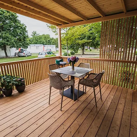 Premium Mobile Homes With Thermal Riviera Tickets Catez ob Savi Exterior photo